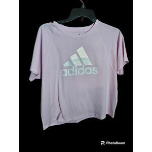 Adidas Loose Fit T-Shirt Pink Size XL 16 *NEW* (R97)‎